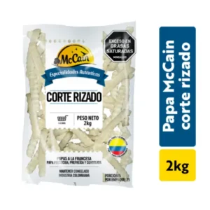 Papas Caseras Corte Rizada McCain 2000 Gr