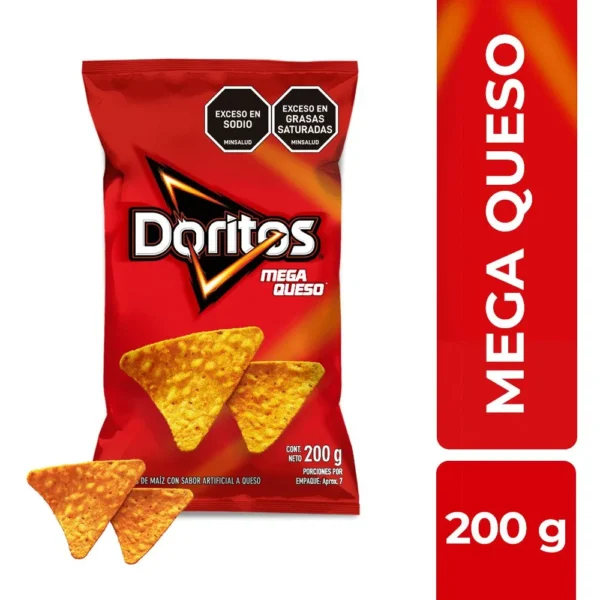 Fritolay Doritos Mega Queso