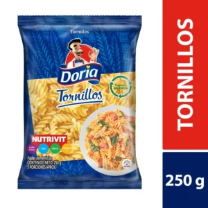 Pasta Clásica Tornillos Doria x 250 grs
