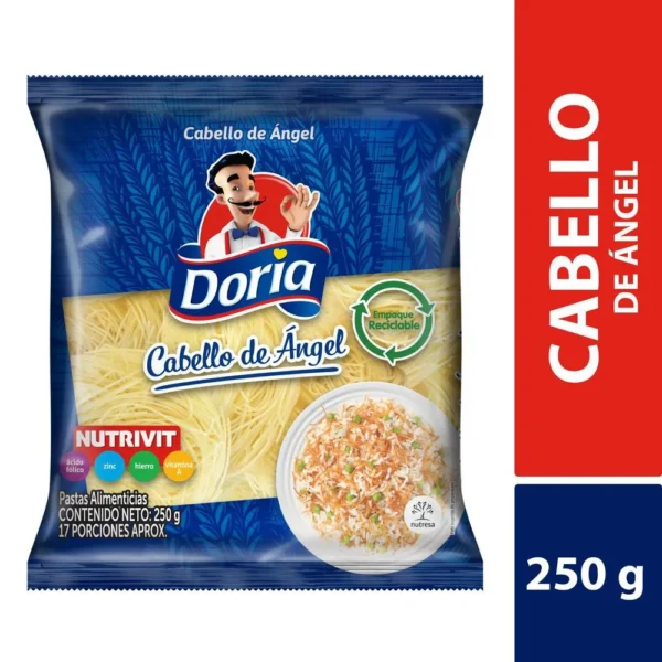 Pasta Clásica Cabello de Angel Doria x 250 grs
