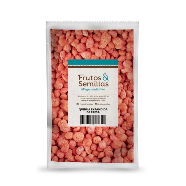 Quinua Expandida Fresa Frutos Y Semillas