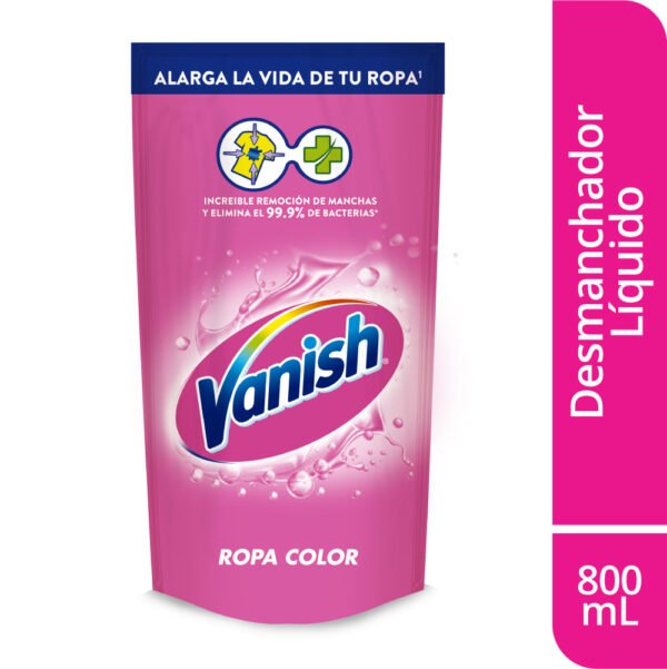 Quitamanchas Vanish Color Gel Doypack 800Ml