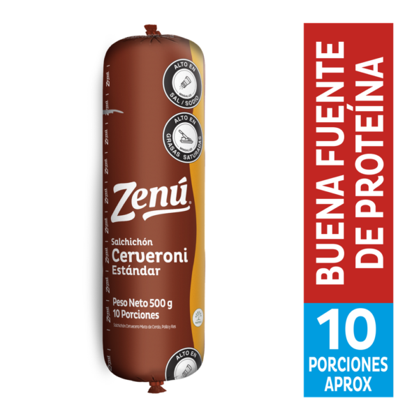 Salchichon Cerveroni Zenú 500Gr