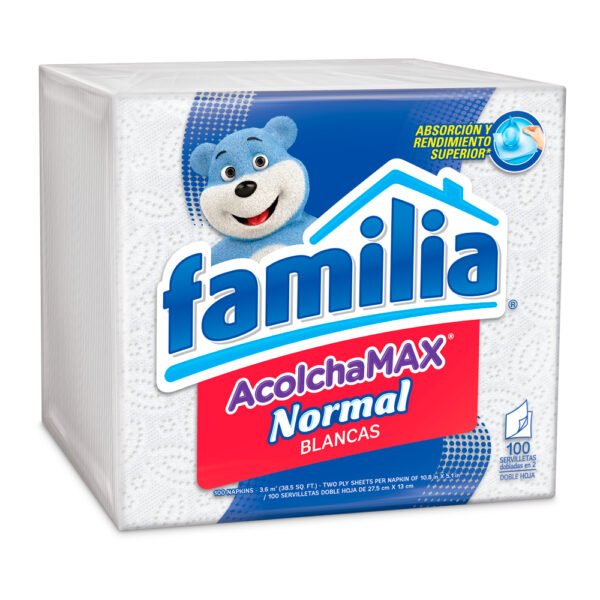 Servilleta Familia Acolchamax Normal 100 Unidades