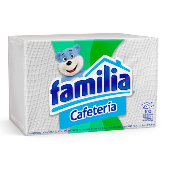 Servilleta Familia Cafetería 100 Unidades