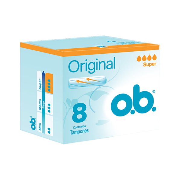 Tampones Ob Original Super 8 Unidades