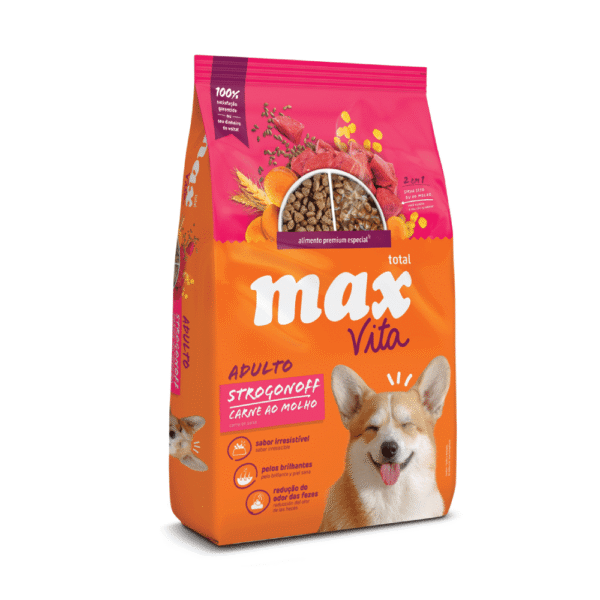 Alimento Perro Adulto Max Vita Strogonoff En Salsa 3 kg