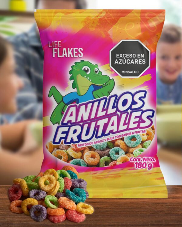Cereal Life Flakes Anillos Frutales 200 grs