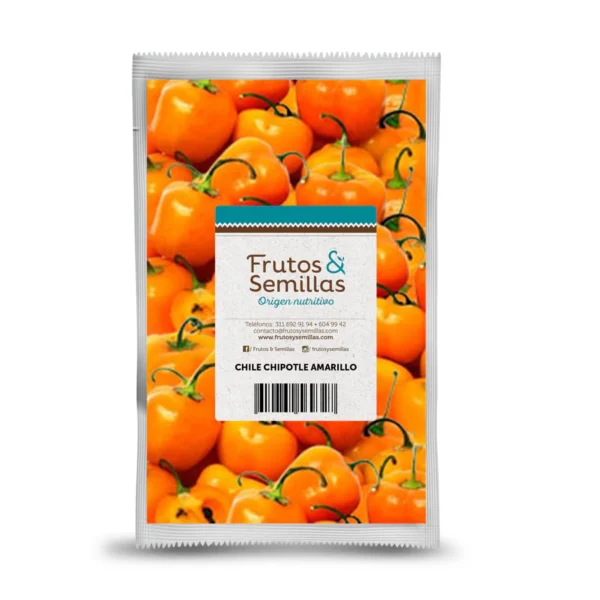 Chile Chipotle Amarillo Frutos Y Semillas