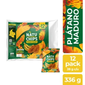 Fritolay Platanitos Natuchips Maduro paquete x 12 Und