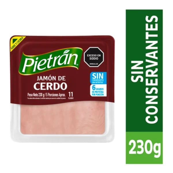 Jamon Pietran Estándar 230G