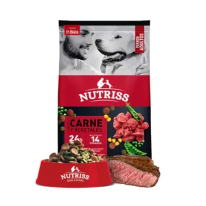 Alimento Seco Para Perro Nutriss Adultos Carne Y Vegetales 30Kg