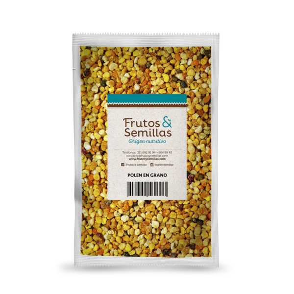 Polen En Grano Frutos Y Semillas 1000 Gr